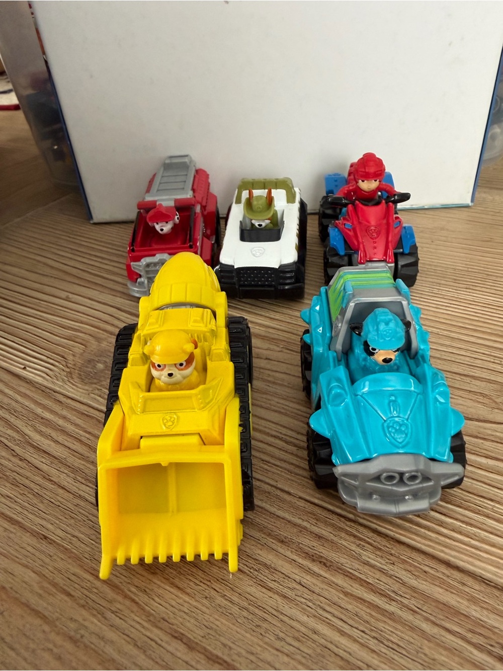 Paw Patrol Vehicles Lot of 5